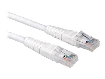 Value Cat.6 UTP Cable, White, 2m