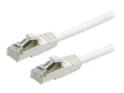Value Cat.6 S/FTP LSOH White 0.5m Cable