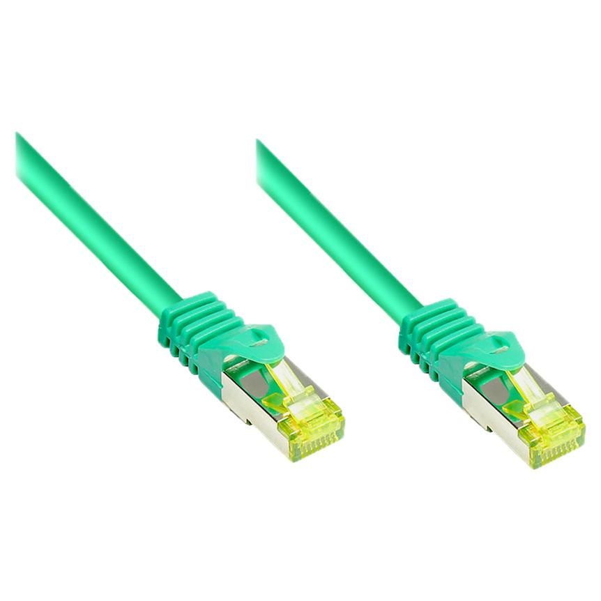 Alcasa Cat.7 S/FTP 3m Network Cable - Green