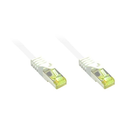 ALCASA Elektronik CAT 7 SFTP Cable, 7.5m, White