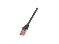 Logilink Cat.6 S/FTP Ethernet Cable, 1m Black
