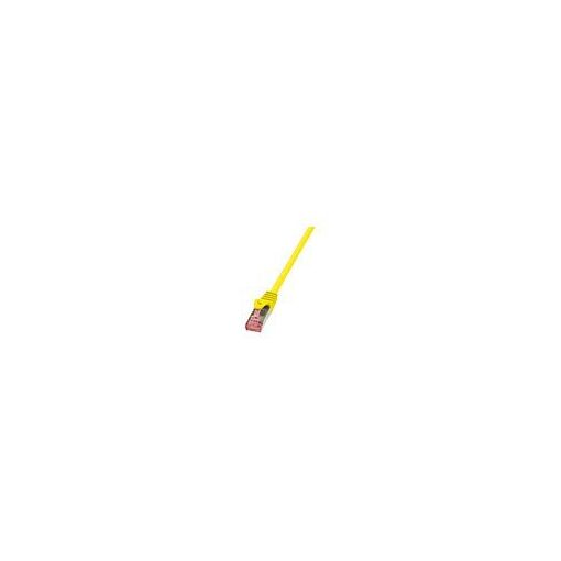 Cable de red Logilink 0,5 m Cat6 S/FTP - Amarillo