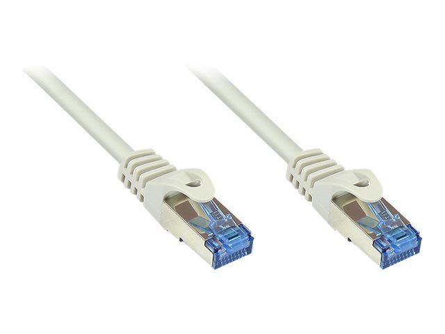 Cable ALCASA Elektronik CAT 6a, 15 m, gris