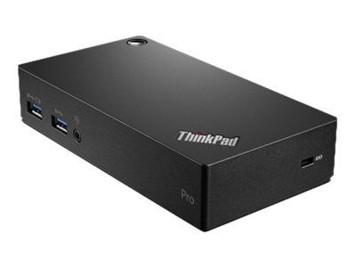Lenovo ThinkPad USB 3.0 Pro Dock - Station d'accueil - USB - DP - 1GbE - 45 watt - Indonésie, Europe