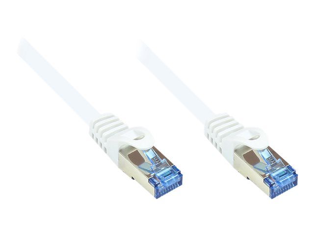 ALCASA Elektronik Cat6a RJ-45 Cable, 5m, SFTP, White