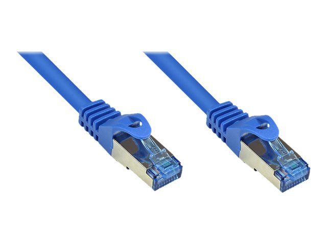 ALCASA Elektronik CAT 6a RJ-45 Cable - 15m, SFTP, Blue