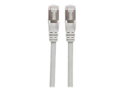 IC Intracom Intellinet Network Patch Cable, Cat6, 3m, Grey, Copper, S/FTP, LSOH / LSZH, PVC, RJ45, Gold Plated Contacts, Snagless, Booted, Lifetime Warranty