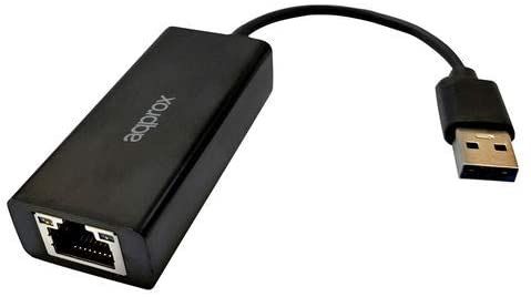 Adaptador Ethernet a USB 2.0 aprox ! APPC07V3 (Negro)