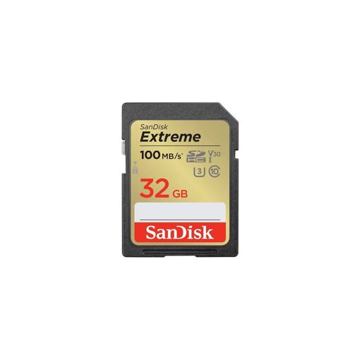SanDisk Extreme PLUS 32GB Flash Memory Card UHS-I U3/Class10 SDHC