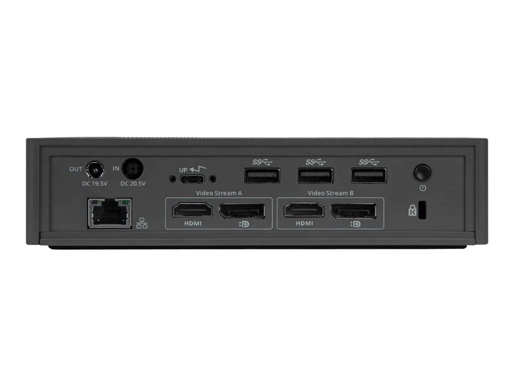 Targus Universal DV4K Docking Station (USB-C/Thunderbolt 3, 2 HDMI, 2 DP, 1GbE)