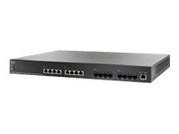 Cisco 550X Series SG550XG-8F8T - Switch - C3 - Managed - 8 x 10GBase-T + 8 x 10 Gigabit SFP+ - Desktop, Rack-mountable