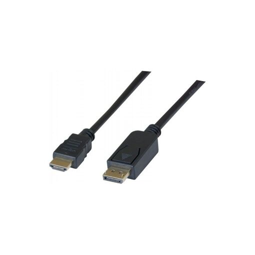 Cable Dexlan DisplayPort 1.2 a HDMI 1.4 - Negro - 2 metros