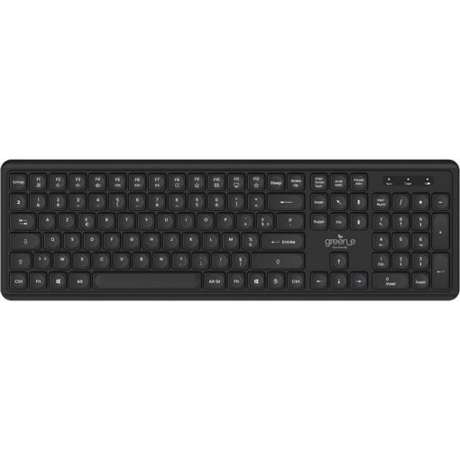 Clavier sans fil GREEN E Éco USB-A Noir