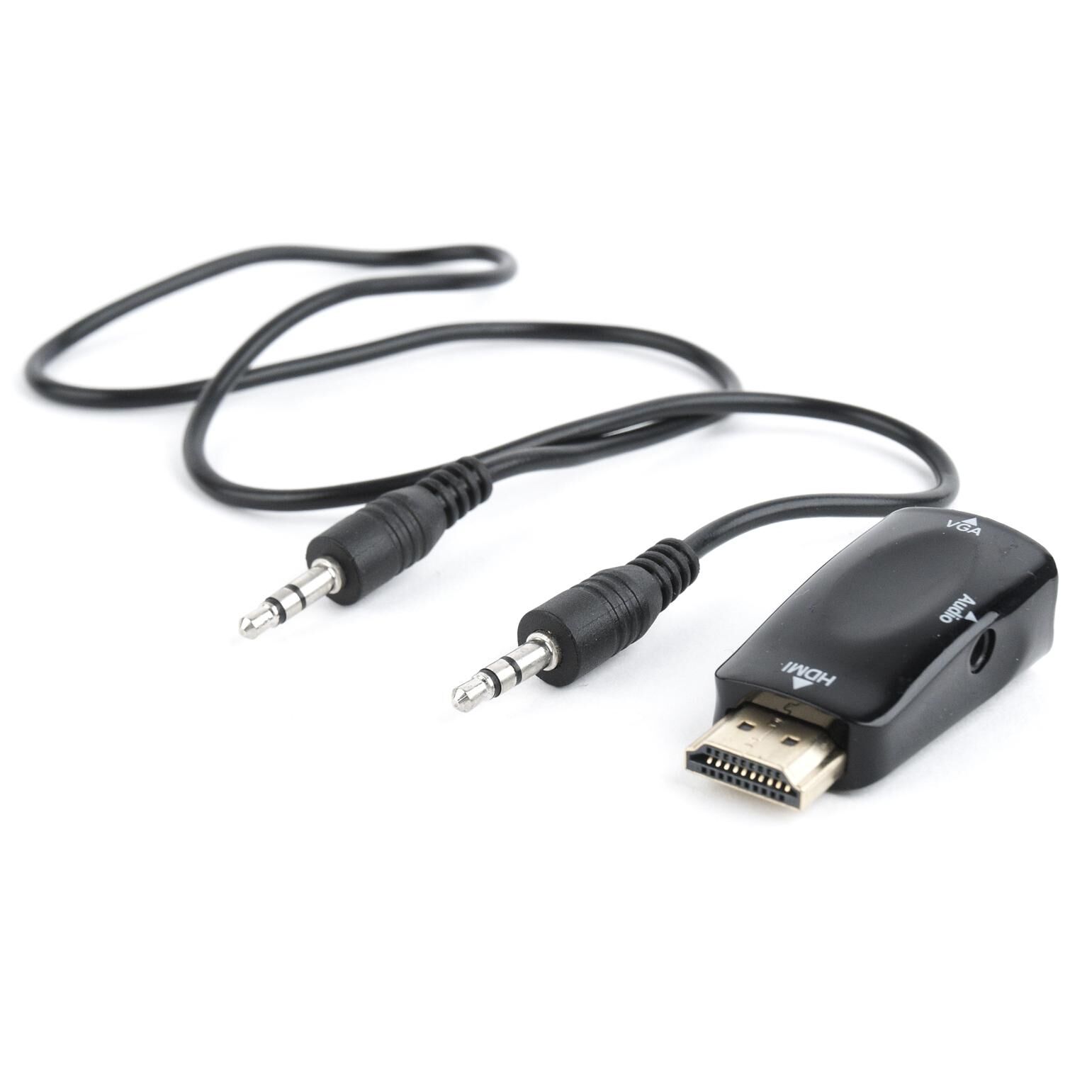Gembird HDMI to VGA Adapter (Black)