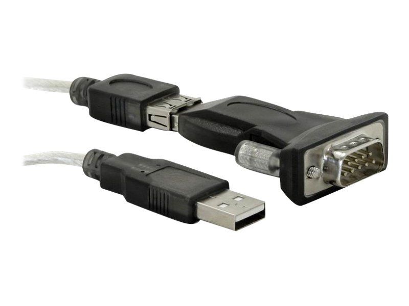 Adaptador serial Delock - USB 2.0 a RS-232