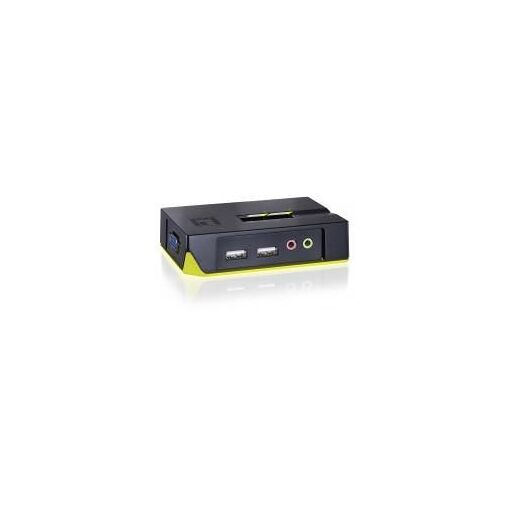 Digital Data Communications ViewCon KVM-0221 - Screen, Keyboard, Mouse/Audio Switch - 2 x KVM/Audio - 1 Local User - Desktop
