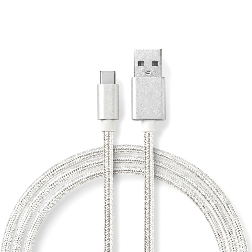 Waytex USB C to USB A Cable, 1m, White