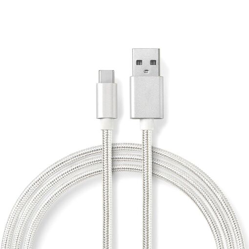 Waytex USB C to USB A Cable, 1m, White