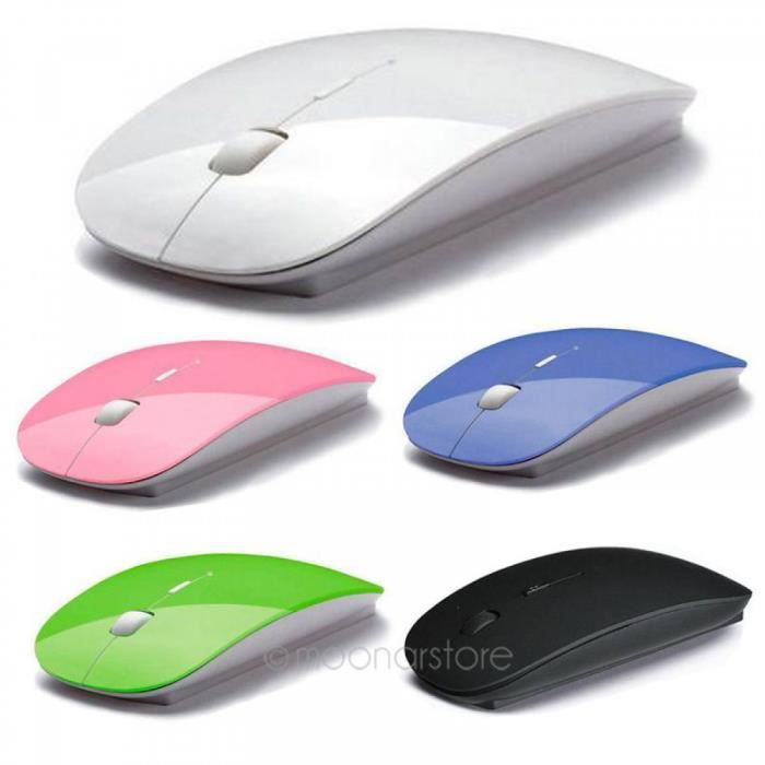 HappyHomy Ultra Thin 2.4G Wireless Optical USB Mouse