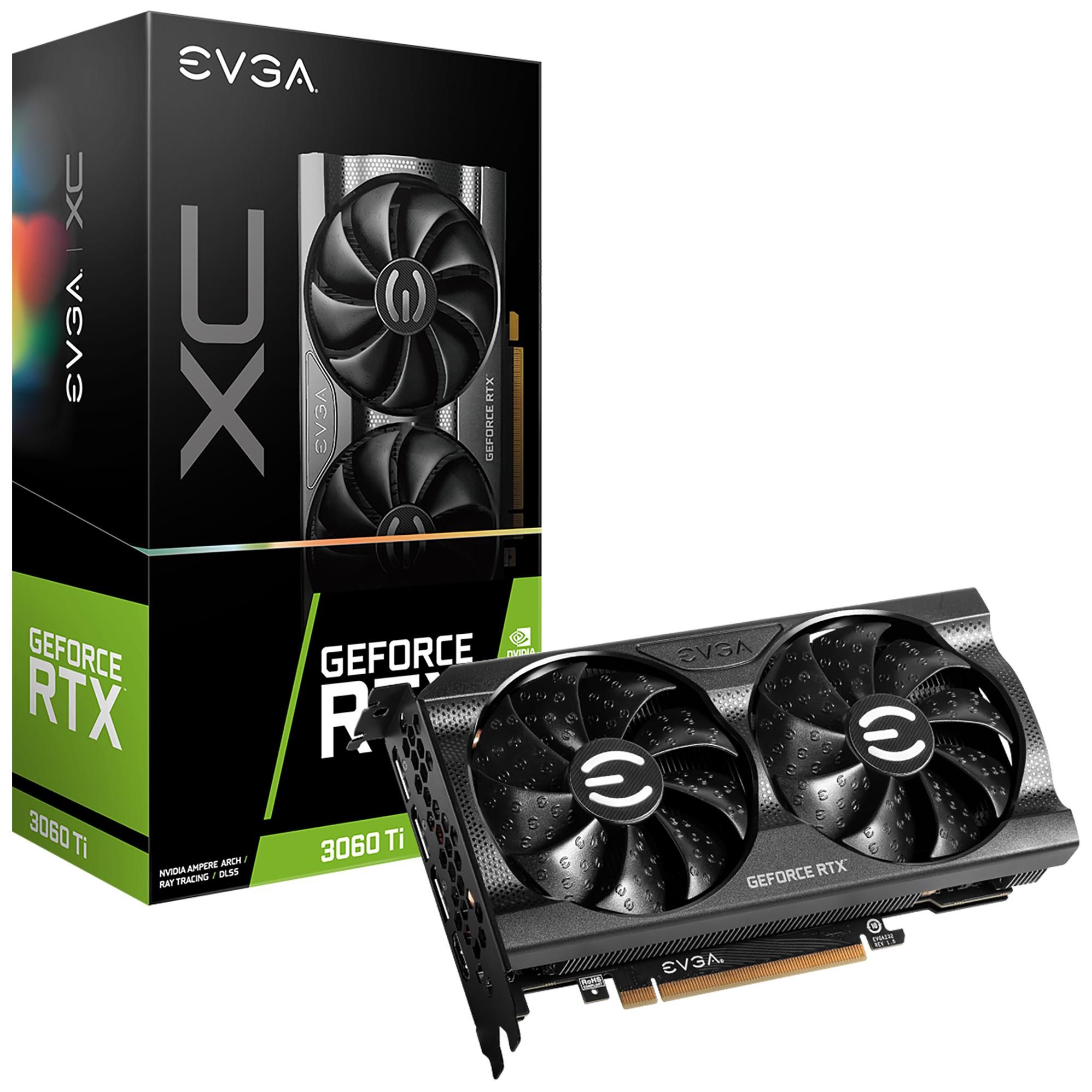 EVGA GeForce RTX 3060 Ti XC Gaming LHR 8GB GDDR6 Graphics Card