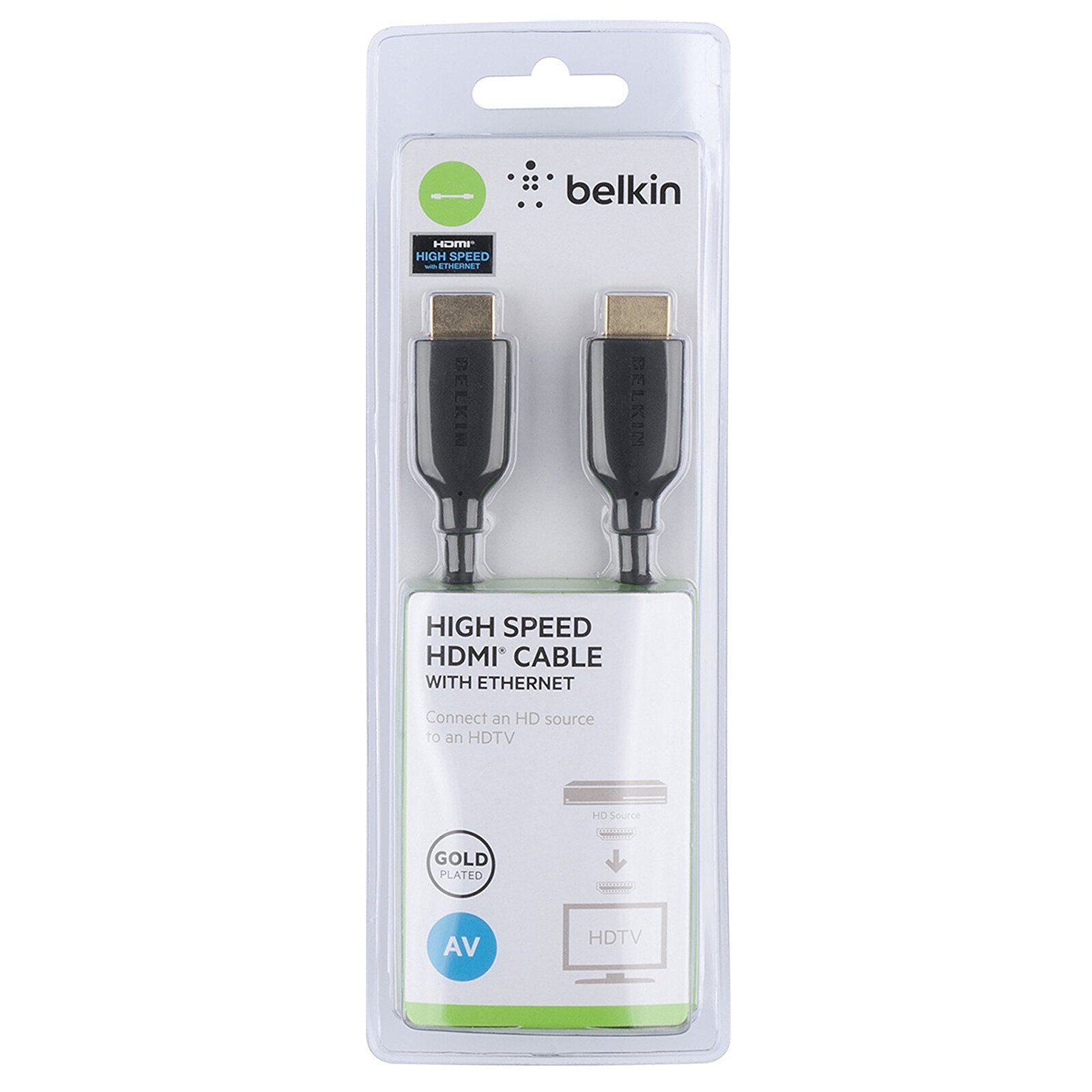 Belkin HDMI 2.0 Premium Gold Cable with Ethernet - 5 m