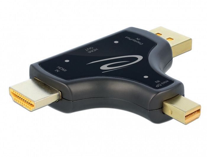 Adaptateur moniteur Delock 3 en 1