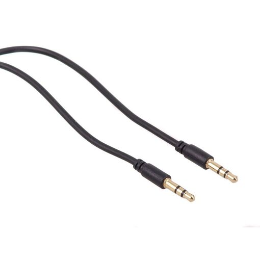 Câble audio jack Maclean 3,5 mm, 1,5 m (Noir)