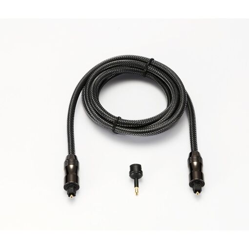 Cable de Audio Óptico Toslink D2 Difusión con Adaptador