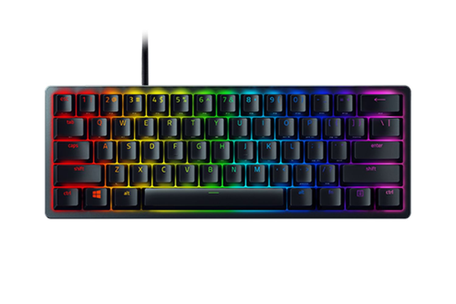 Razer Huntsman Mini Gaming Keyboard USB QWERTZ German Black