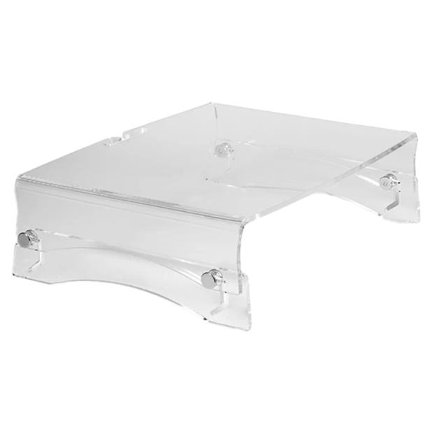 BakkerElkhuizen Q-riser 110 24" Monitor Stand - Transparent