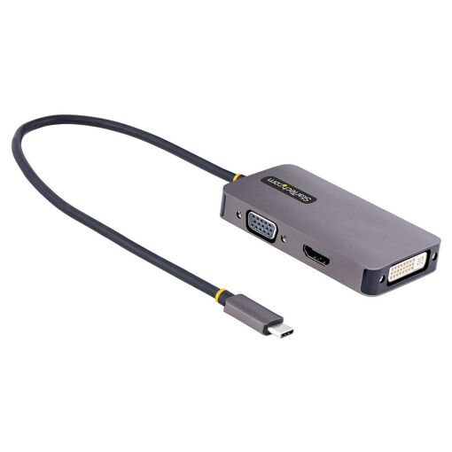 Adaptateur StarTech USB C vers HDMI VGA - Station d'accueil multiport USB Type C - USB-C