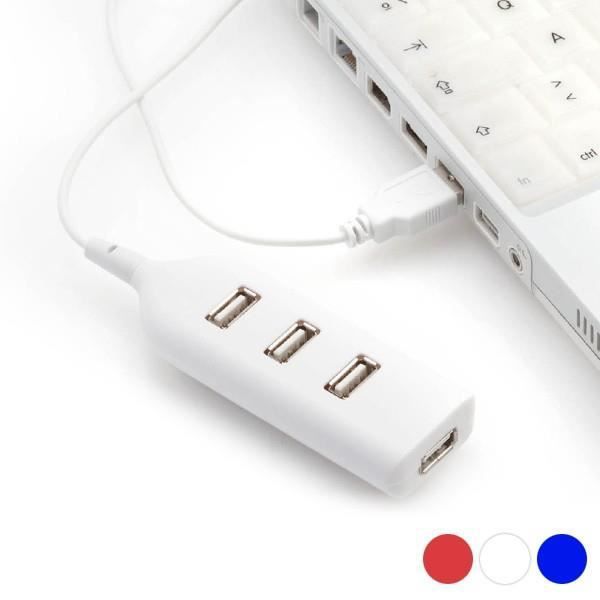 EUROWEB 4-Port USB 2.0 Hub - White