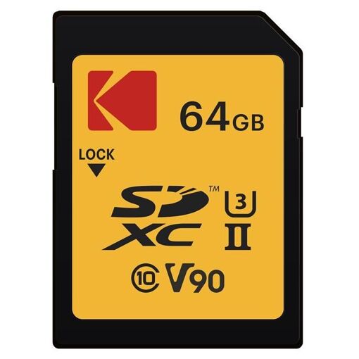 Kodak ULTRA PRO 64GB SDXC UHS-II Memory Card