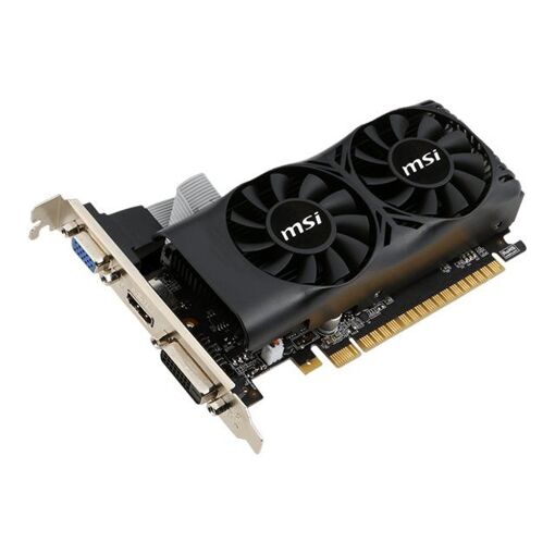 Carte graphique MSI N750TI-2GD5TLP - NVIDIA GeForce GTX 750 Ti - 2 Go DDR5 - PCIe 3.0 x16 profil bas - DVI, D-Sub, HDMI