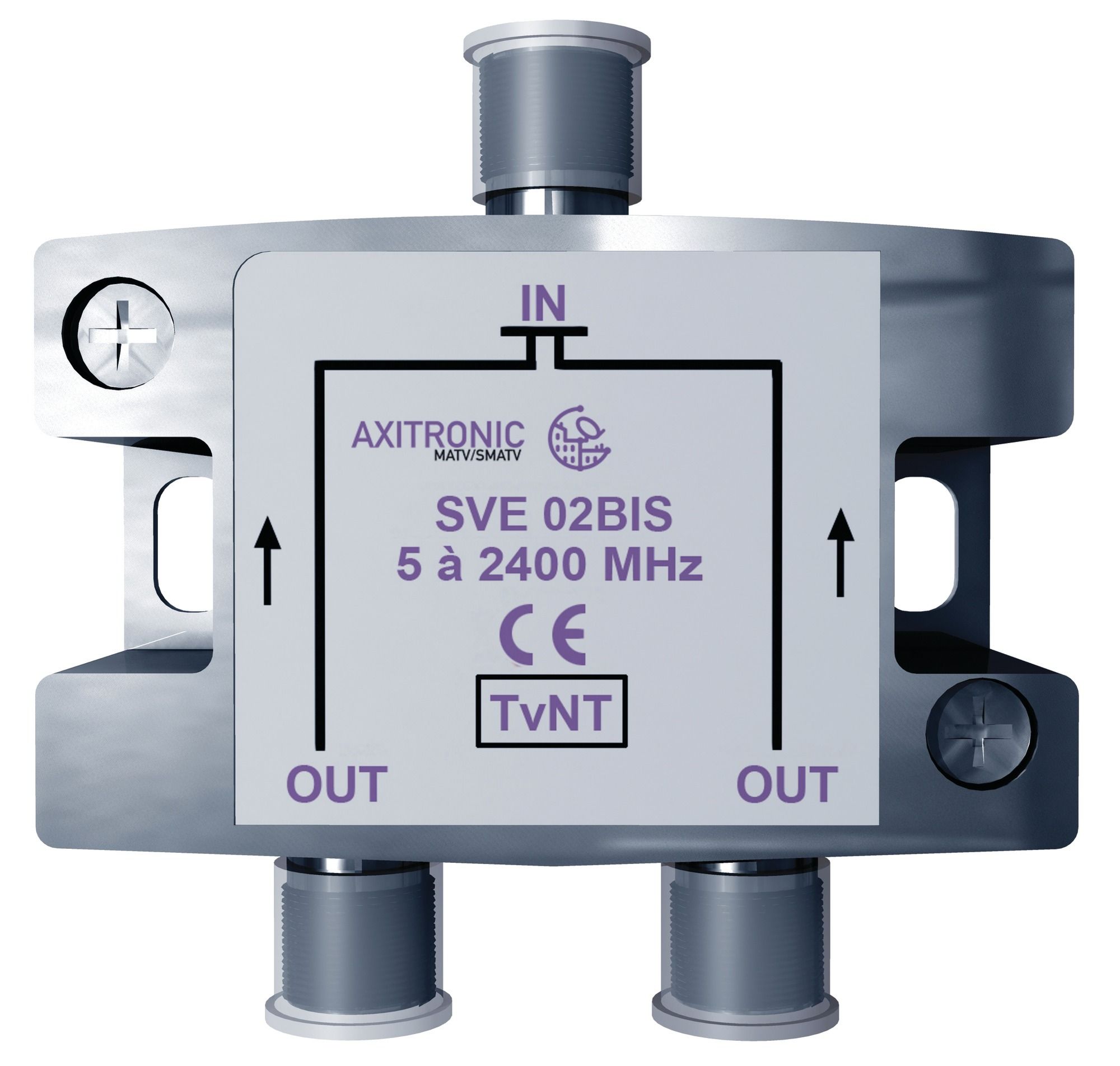 CAE Groupe Satellite and Terrestrial Distribution Amplifier with 6 Outputs