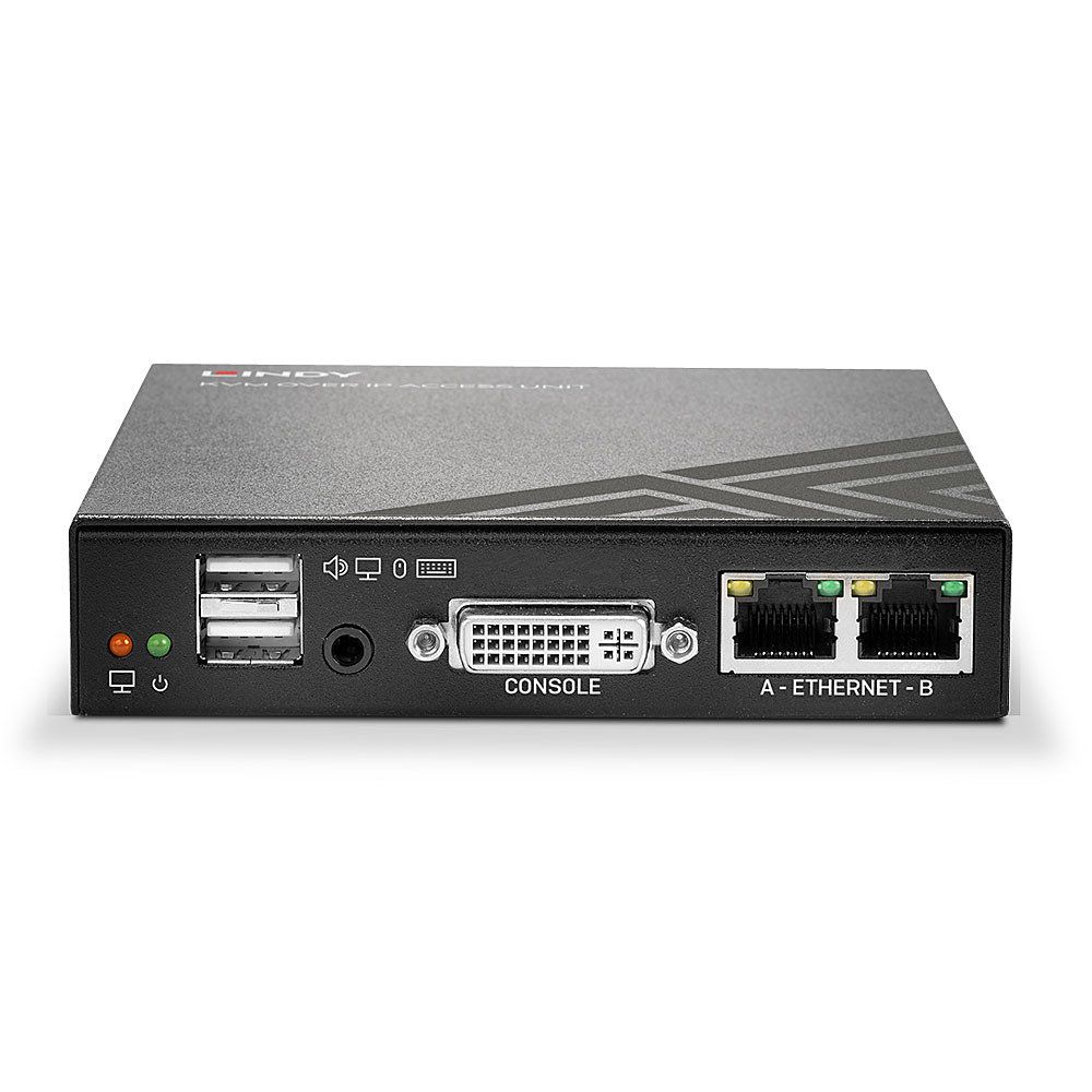 Lindy IP KVM Access with DVI-I, USB & PS/2