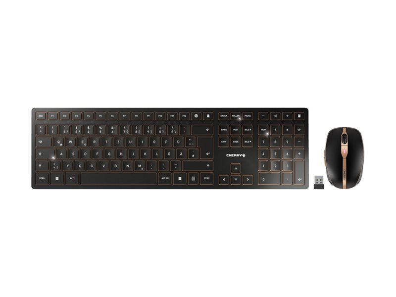 Cherry DW 9100 Slim Wireless Keyboard and Mouse Set