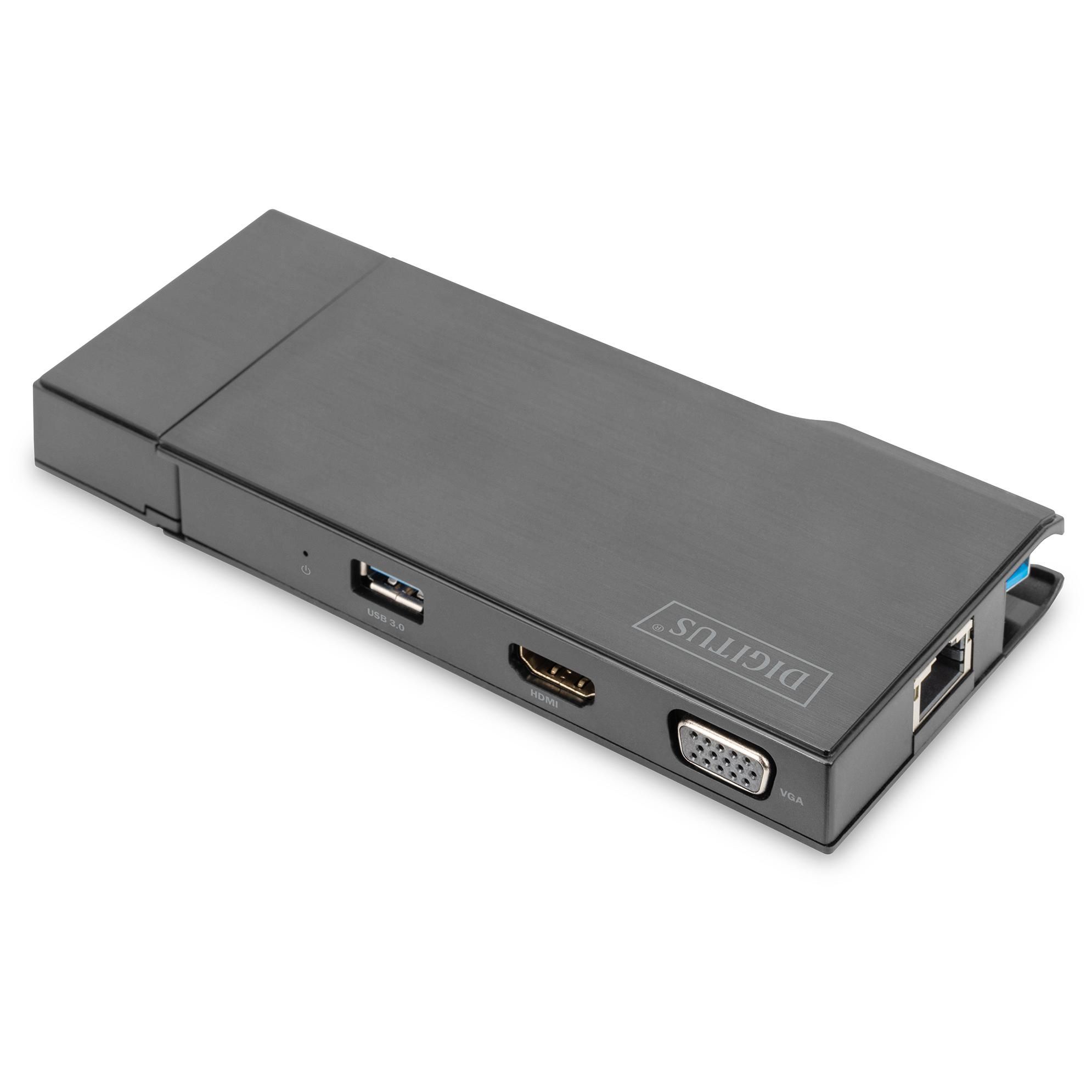 Station d'accueil universelle Digitus, USB 3.0, Voyage