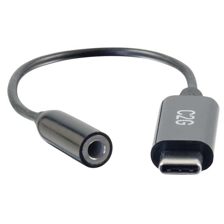 C2G USB-C to 3.5mm Audio Adapter