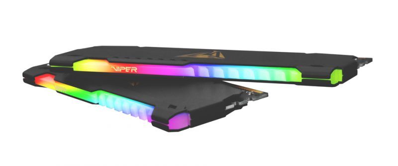 Kit de memoria RAM Patriot Viper Steel RGB DDR4 3600 MHz 16 GB (2x8 GB)
