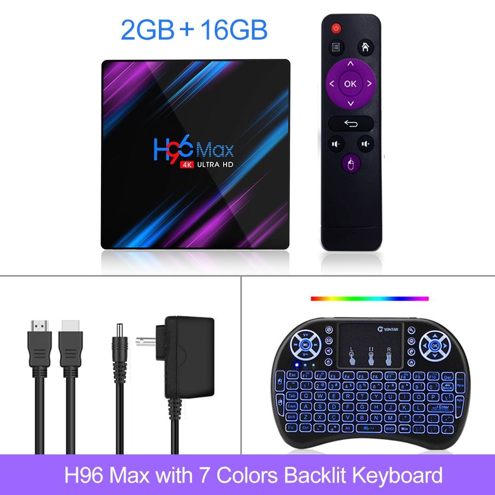 General H96 MAX Android 9.0 4K Smart TV Box with Google Voice Assistant