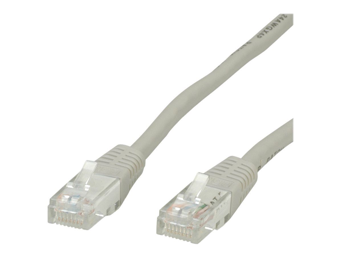 Secomp Cat 6e UTP RJ-45 Cable, 10m, Grey