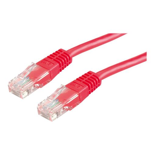 Secomp CAT 6 UTP RJ-45 Cord - 1m - Red