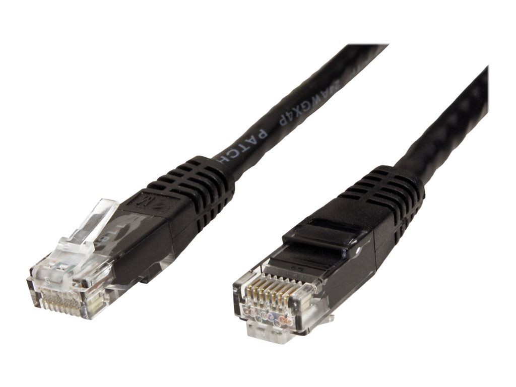 Secomp Cat 6 RJ-45 Cord - 3m UTP - Black