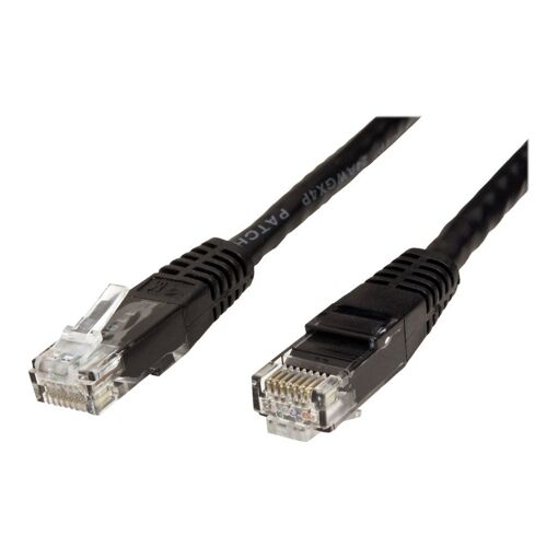 Cable Secomp Cat 6 RJ-45 - 3 m UTP - Negro