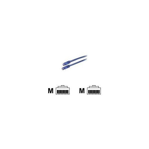 Cable de conexión Roline - RJ-45 (M) a RJ-45 (M) - 1 m - SFTP - CAT 6 - Azul