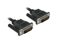 Delock DVI Cable 0.5m Male/Male