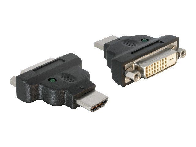 Adaptateur vidéo Delock - HDMI vers DVI-D Femelle à Masculin