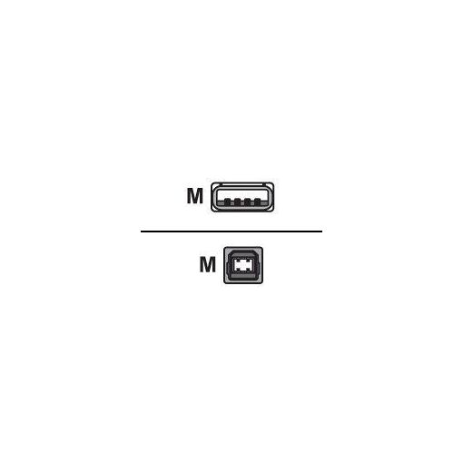 Roline USB Cable - USB Type A to Type B - 4.5m