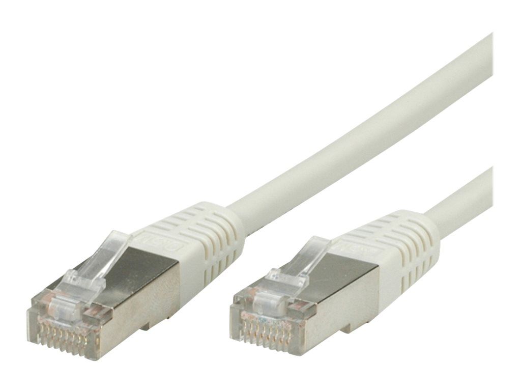Secomp RJ-45 (M) to RJ-45 (M) Cable - 3m - FTP - Cat 5e - Molded - Grey